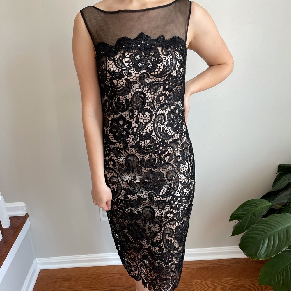 Black Lace Mon Cheri Dress